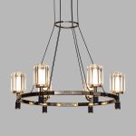 Люстра P0738-6A gold/black — изображение 2