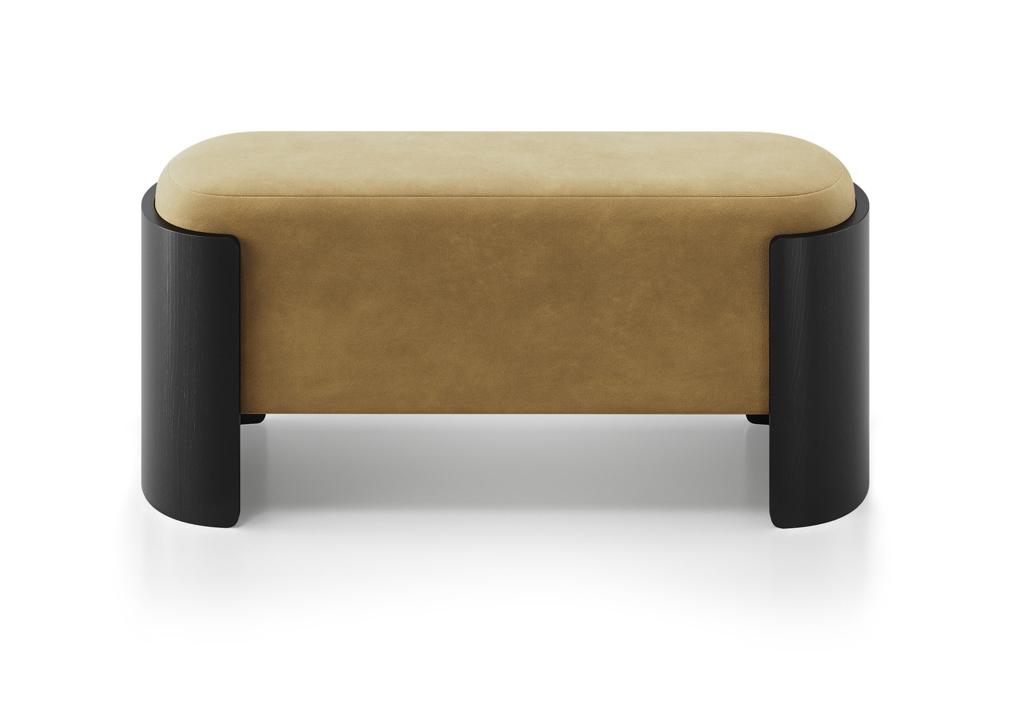 Банкетка Lagom 100 см (янтарный FiberGuard Банкетка Lagom 100 см (янтарный FiberGuard