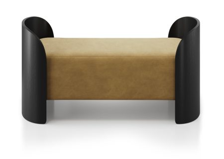 Банкетка Lagom 2 120 см (янтарный FiberGuard