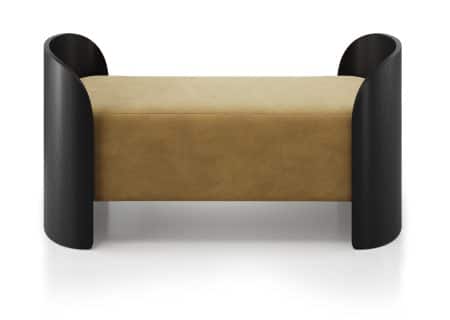 Банкетка Lagom 2 120 см (янтарный FiberGuard