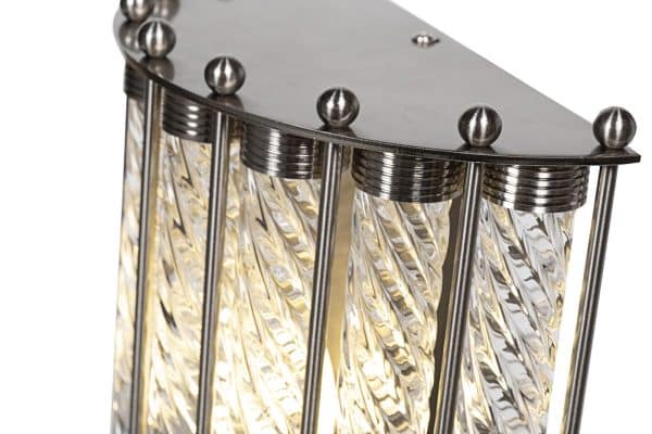 K2KG0907W-2 Бра стекло/хром 22*W11*H53см — изображение 2