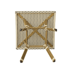 "Кабри" обеденная группа плетеная на 4 персоны, цвет бежево-коричневый — изображение 3