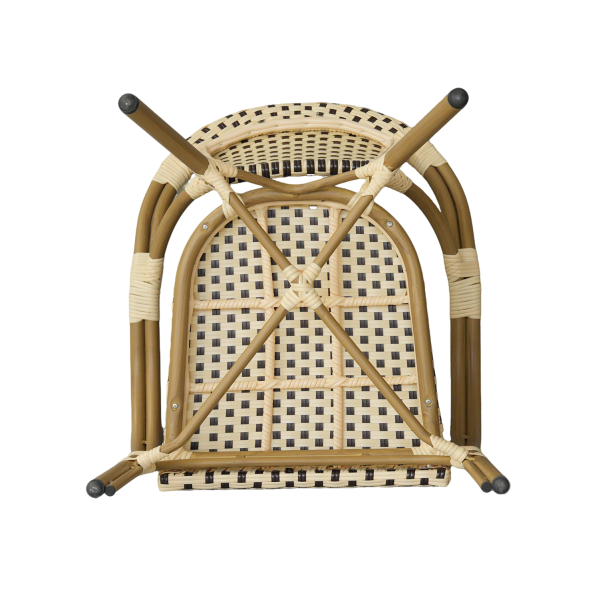 "Кабри" плетеный стул из искусственного ротанга, цвет бежево-коричневый — изображение 5