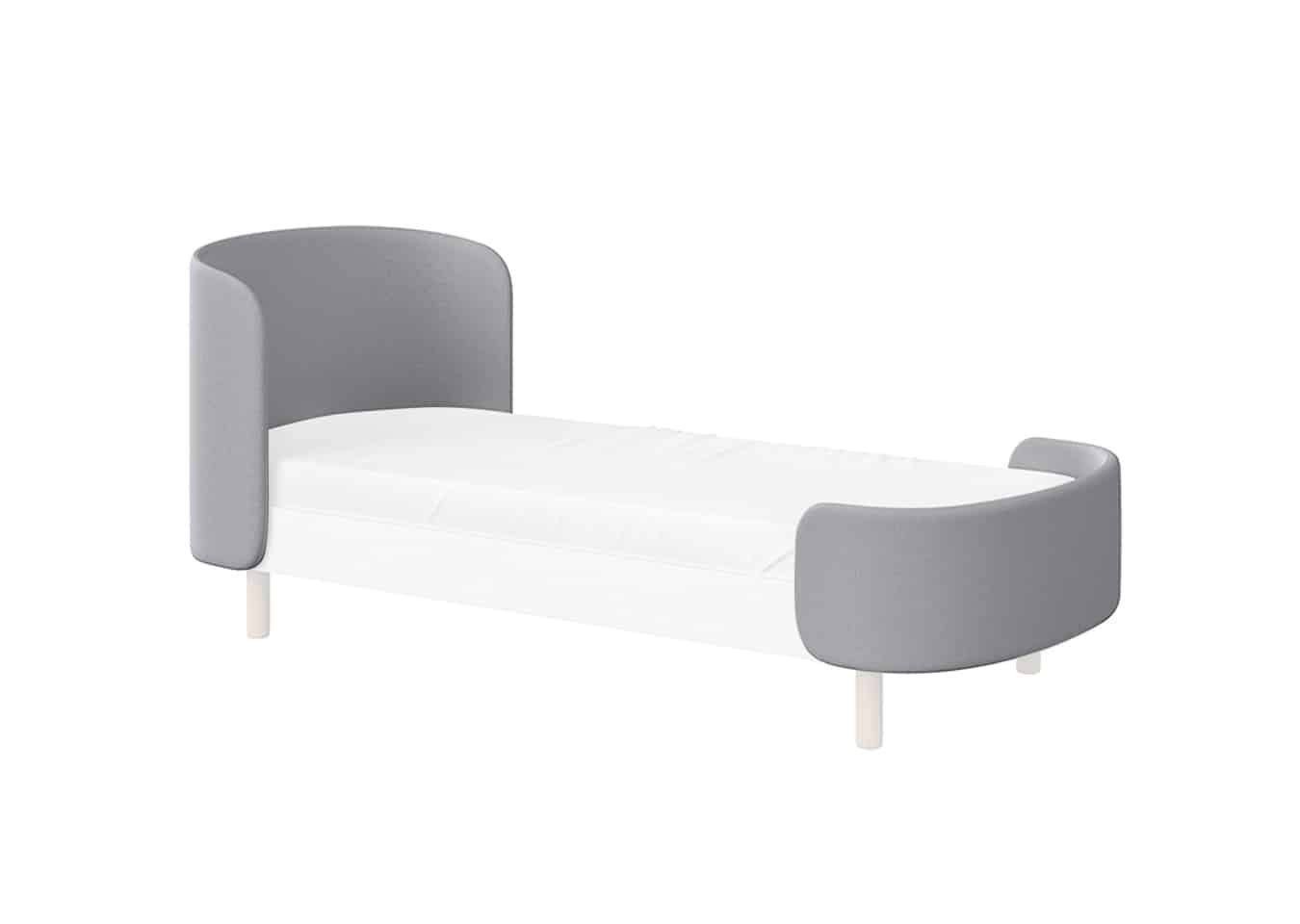 Комплект чехлов для кровати KIDI Soft для детей от 3 до 7 лет (серый) Комплект чехлов для кровати KIDI Soft для детей от 3 до 7 лет (серый)