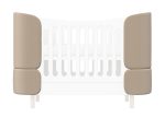 Комплект чехлов для кроватки-трансформера KIDI Soft (бежевый)
