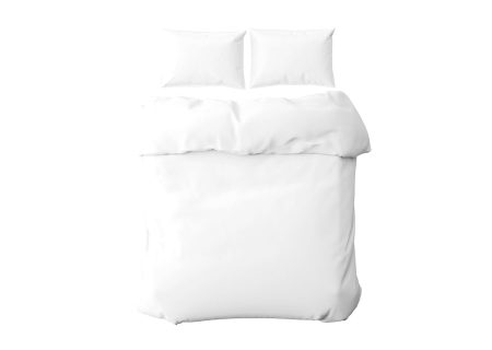 Комплект постельного белья 2-спальный (белый