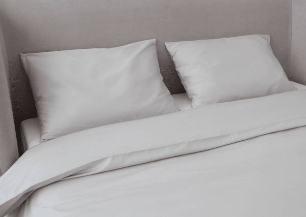 Комплект постельного белья 2-спальный (серый, сатин) — изображение 3