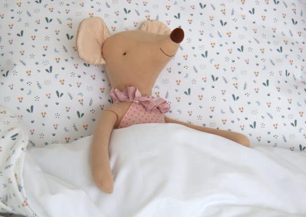 Комплект постельного белья «Цветочки веточки» (сатин) — изображение 3