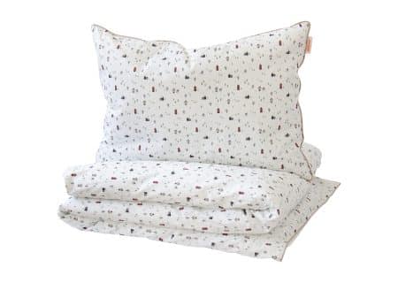 Комплект постельного белья «Домики» (кант