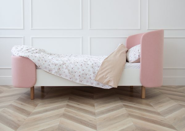 Комплект постельного белья «Лама» (бежевый, сатин) — изображение 4