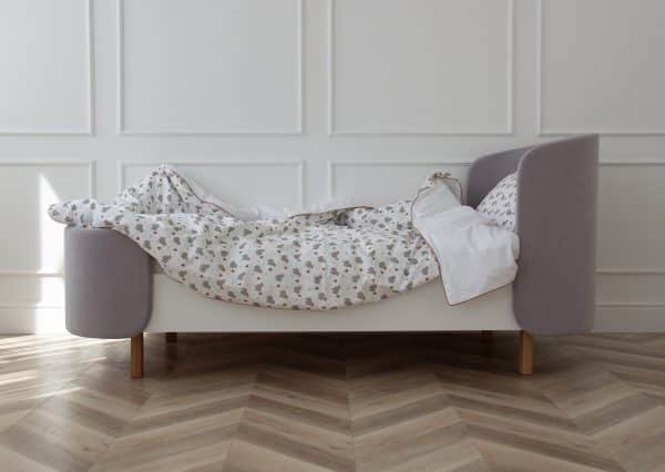 Комплект постельного белья «Серые овечки» (кант, сатин) — изображение 3