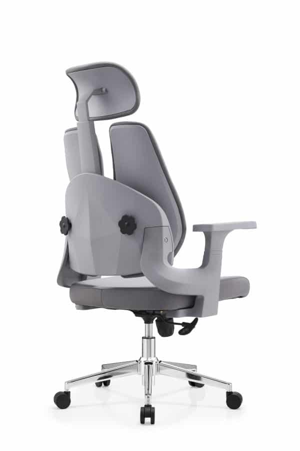 Кресло офисное TopChairs Kineo серый — изображение 3