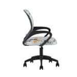 Кресло офисное TopChairs Simple SN Junior принт Blue Cats пластик черный — изображение 3