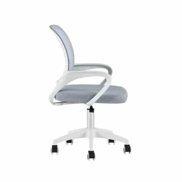 Кресло офисное TopChairs Simple SN серый пластик белый — изображение 3