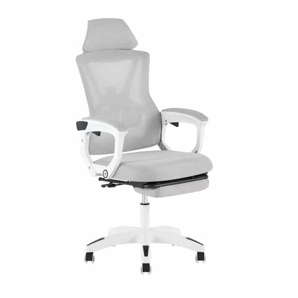 Кресло офисное TopChairs Vecto серый — изображение 2