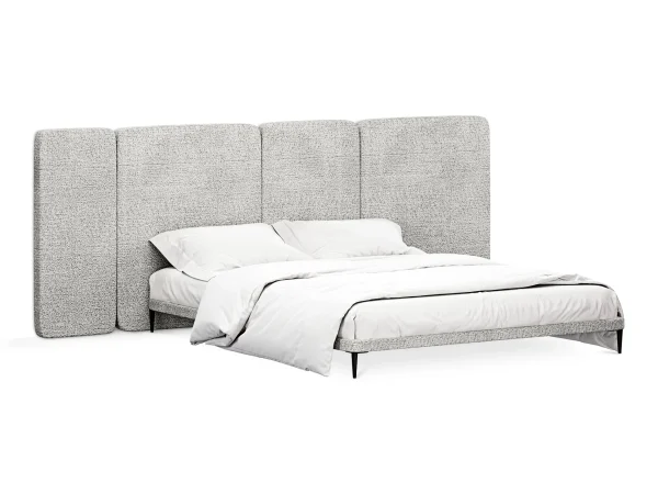 Кровать Licata светло-серый — изображение 2