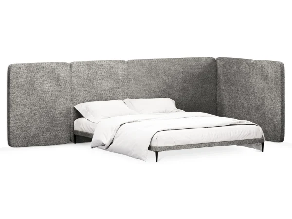 Кровать Licata серый — изображение 2