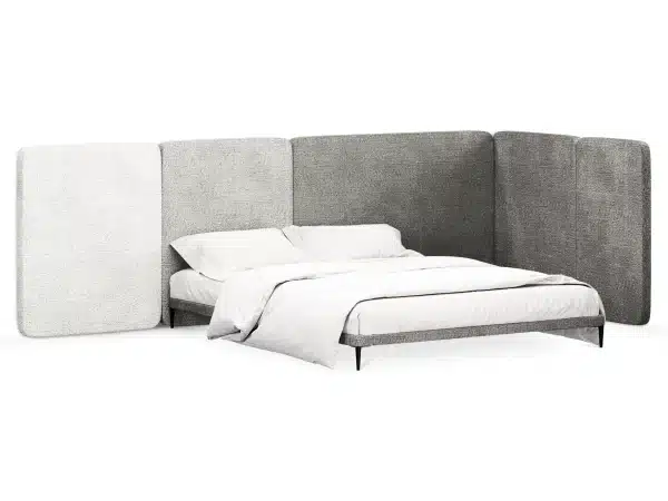 Кровать Licata серый, белый — изображение 2