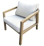 лаунж зона из ротанга арт.JH2419 6 мест, 2 кресла +1 3-х диван + столик 141,2х65х50 — изображение 5