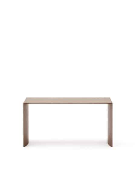 Litto Журнальный столик из шпона ореха с отделкой натурального цвета