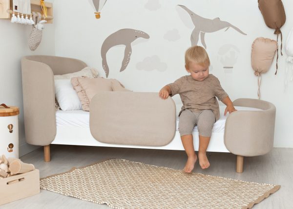 Мягкий чехол для бортика KIDI soft (бежевый) — изображение 4