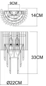 Настенный светильник Arte Lamp MUSCIDA A1004AP-2SI — изображение 5