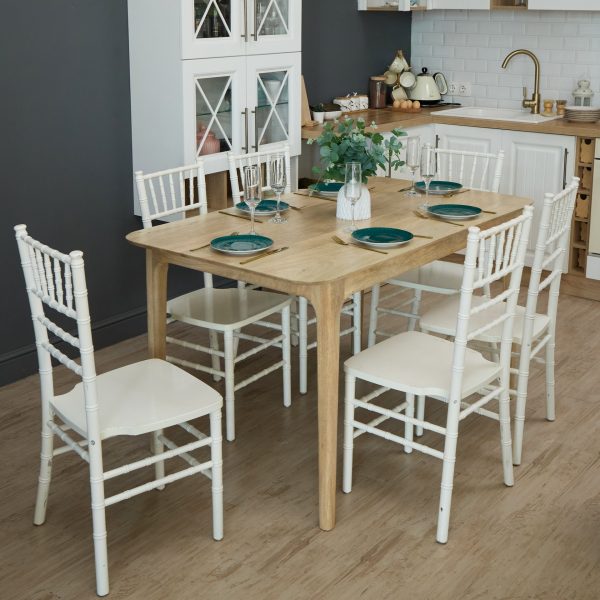 Обеденный стол из массива, МИЛНА 1.4 метра — изображение 3