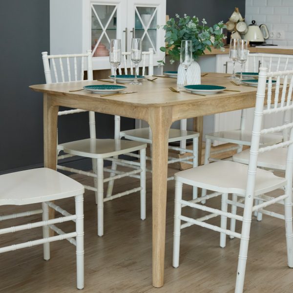 Обеденный стол из массива, МИЛНА 1.4 метра — изображение 4