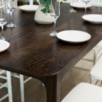 Обеденный стол из массива, МИЛНА Браун 1.4 метра — изображение 5