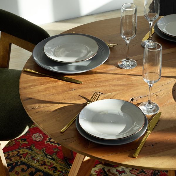 Обеденный стол из массива, САНКЕТ 0,9 круглый — изображение 4