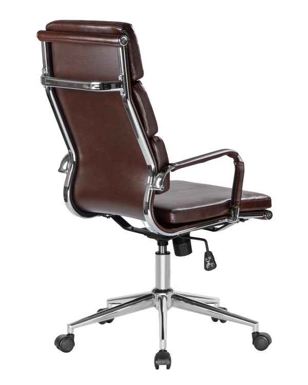 Офисное кресло для руководителей DOBRIN ARNOLD, коричневый — изображение 4