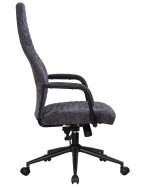 Офисное кресло для руководителей DOBRIN LOKI, антрацит (VRH230-01) — изображение 3