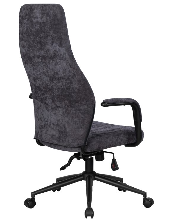 Офисное кресло для руководителей DOBRIN LOKI, антрацит (VRH230-01) — изображение 4