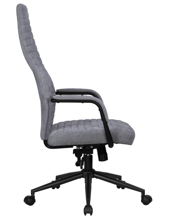 Офисное кресло для руководителей DOBRIN LOKI, серый (VRH230-03) — изображение 3