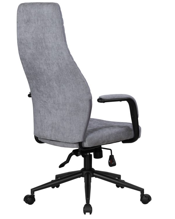 Офисное кресло для руководителей DOBRIN LOKI, серый (VRH230-03) — изображение 4