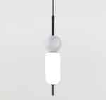 Подвес Anet черный металл - белый мрамор — изображение 3