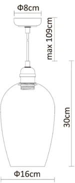 Подвесной светильник Arte Lamp TRENTO A9291SP-1CC — изображение 4