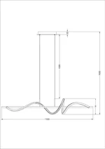 Подвесной светильник Arte Lamp TWISTED A4587SP-30BK — изображение 4