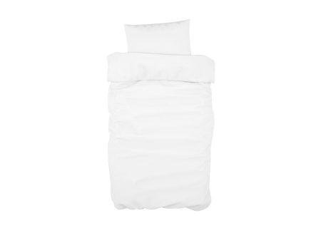 Постельное бельё в детскую кроватку (белый