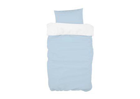 Постельное бельё в детскую кроватку (голубой