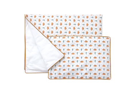 Постельное бельё в детскую кроватку. Состав: наволочка 40*32 см