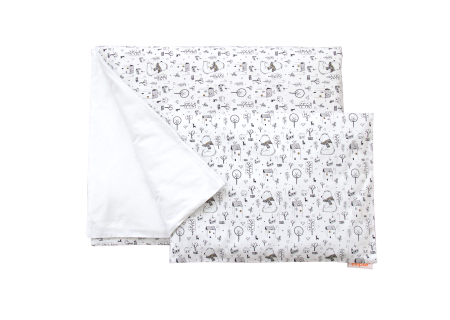 Постельное бельё в детскую кроватку. Состав: наволочка 40*32 см