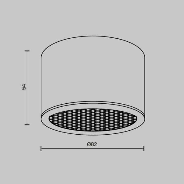 Потолочный светильник Technical C122CL-GX53-W — изображение 5