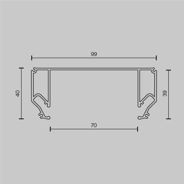 Комплектующие для светильника Technical ALM-9940-SC-W-2M — изображение 4