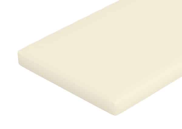 Простынь для прямоугольного матраса 60*120 см (молочный, сатин) — изображение 3