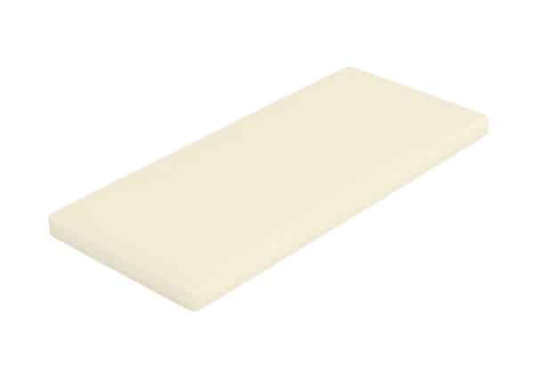 Простынь для прямоугольного матраса 70*140 см (молочный, сатин) — изображение 3