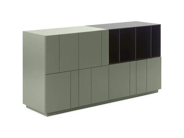 Сервант Addy с полками зеленый — изображение 2