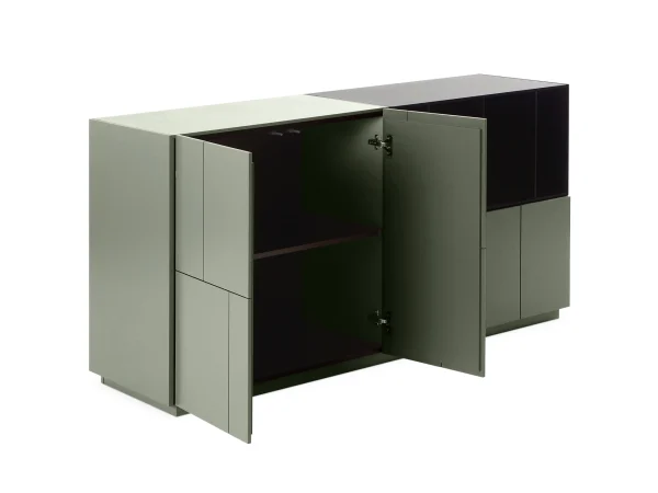 Сервант Addy с полками зеленый — изображение 3