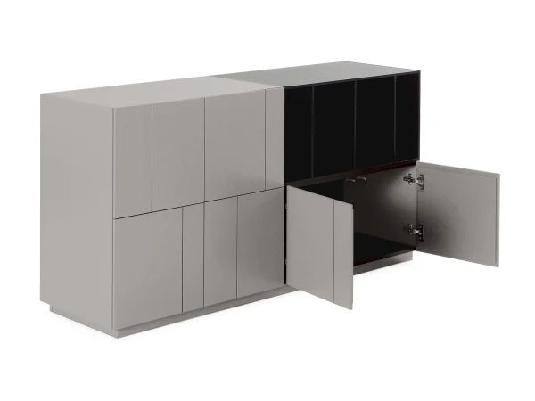 Сервант Addy с полками серый — изображение 4