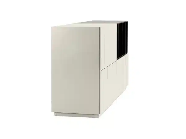 Сервант Addy с полками серо-бежевый — изображение 5